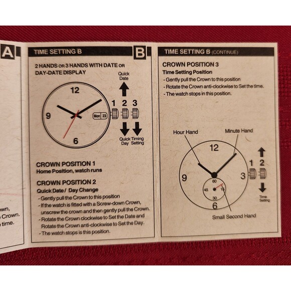 Stuhrling Men's Skeleton Watch w Box w/ 2 Leather Bands New Old Stock - Picture 7 of 12